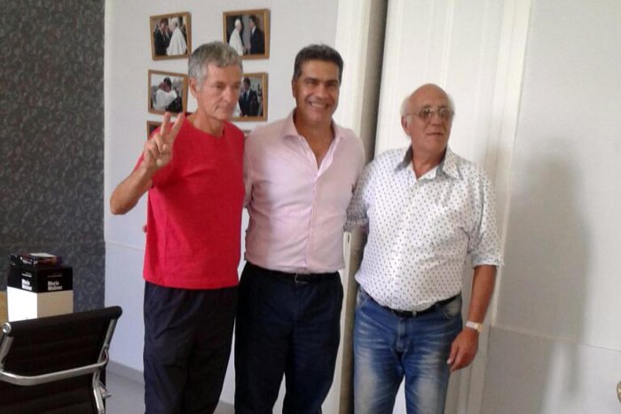 Capitanich con D Angelo y Vasallo
