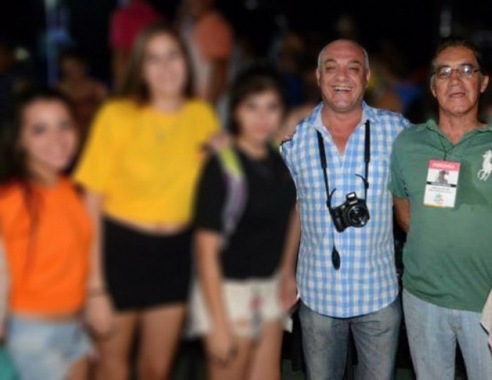 Otros tiempos: Maciel con Alfonzo, el condenado por trata que trabajaba en su radio