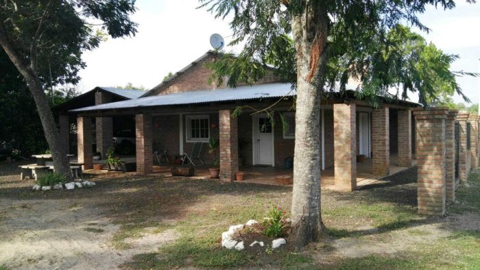 La casa de Maschio, uno de los que investig&oacute; la compra-venta de terrenos y que luego lo denunci&oacute; ante la Justicia (foto: El Entre R&iacute;os).