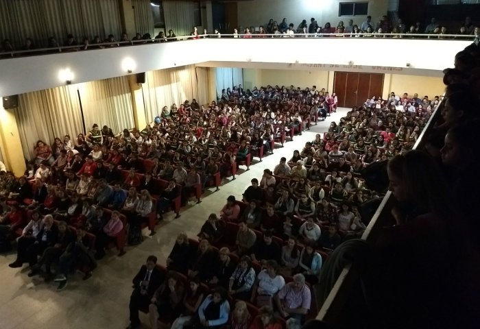 Lleno total: as&iacute; fue la presentaci&oacute;n de Ceruti en Entre R&iacute;os.