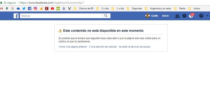 Ya no est&aacute; disponible la cuenta que hab&iacute;a sido creada por un empleado, confirm&oacute; Dubra.