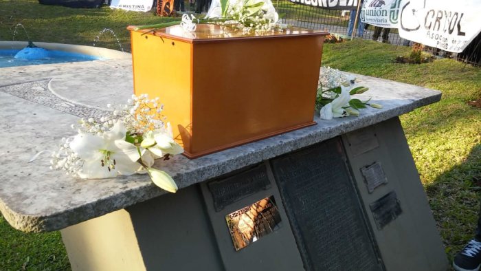 Ra&uacute;l "Tito" Maschio volvi&oacute; a casa. Fue este 30 de junio de 2018.