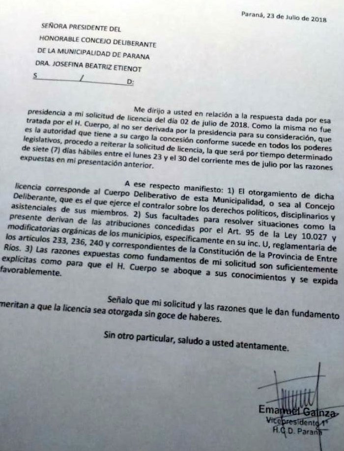 El pedido del concejal Cr&eacute;dito: An&aacute;lisis Digital