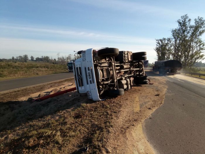 El Mercedes era conducido por Jos&eacute; Cincunegui, que afortunadamente no sufri&oacute; lesiones.