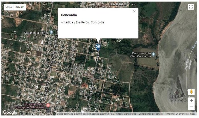 All&iacute; son las reuniones en Concordia, los mi&eacute;rcoles y s&aacute;bados desde las 20:30.