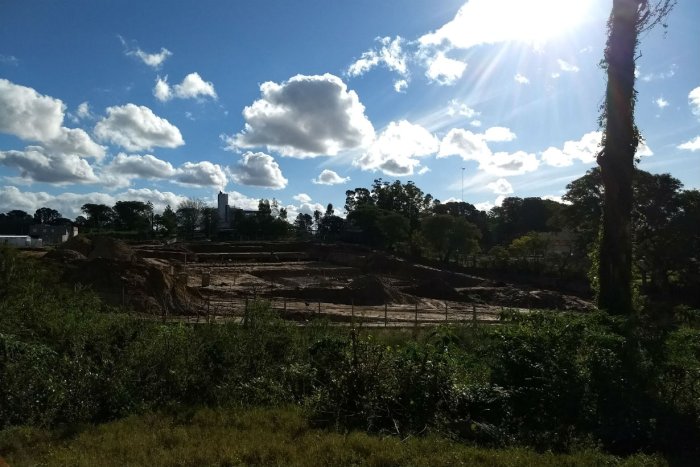 La Planta potabilizadora que construyen en la zona