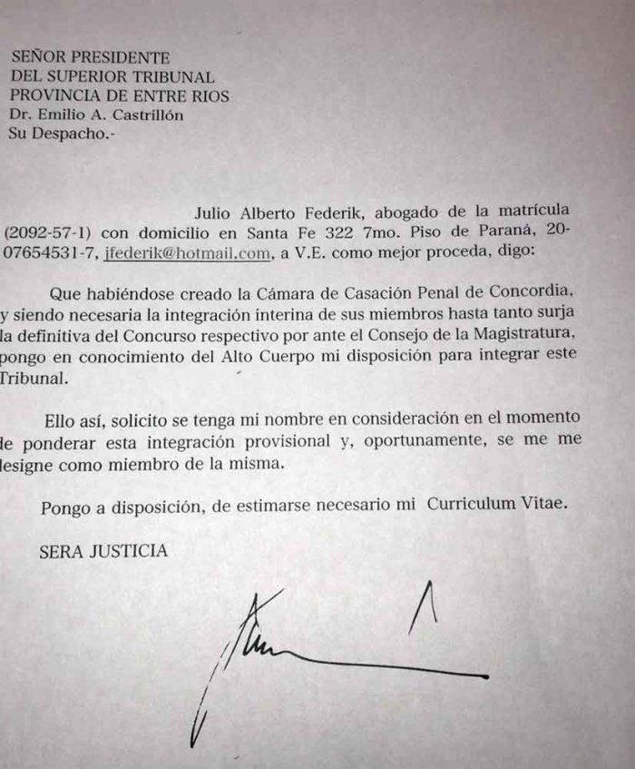 La ins&oacute;lita carta de Federik