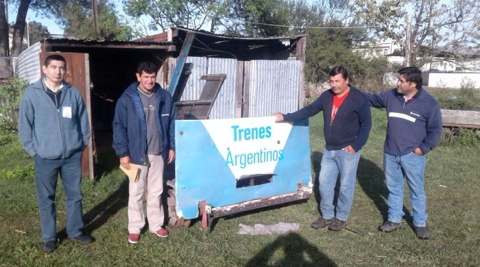 En Rosario del Tala, otro ferroclub en actividad dentro de la provincia.