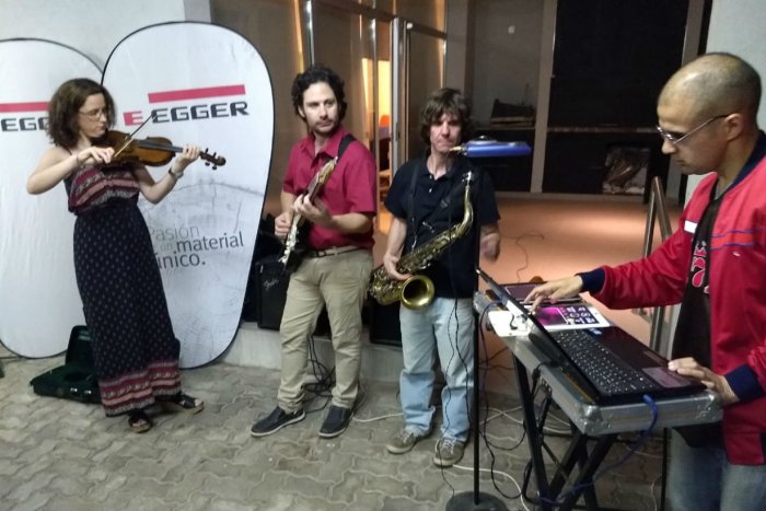 Los artistas del evento