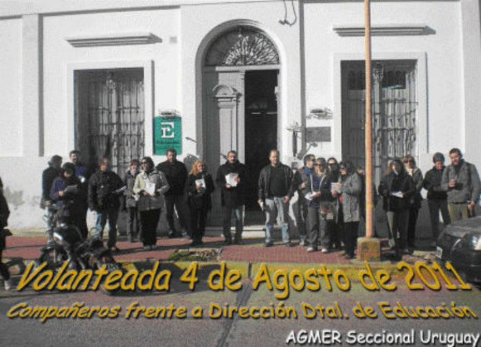 En Concepci&oacute;n del Uruguay hicieron una planta, como acci&oacute;n departamental de aquel a&ntilde;o.