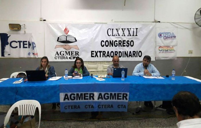 El Congreso Extraordinario de Gualeguay resolvi&oacute; ir por 2 d&iacute;as m&aacute;s de paro, tras la falta de oferta del Estado.