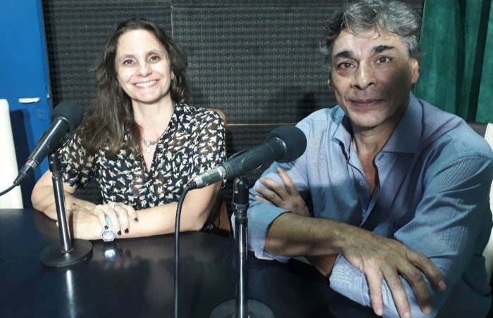 La uruguayense Ver&oacute;nica Magni, junto a Barzola, es la primera candidata a diputada provincial.
