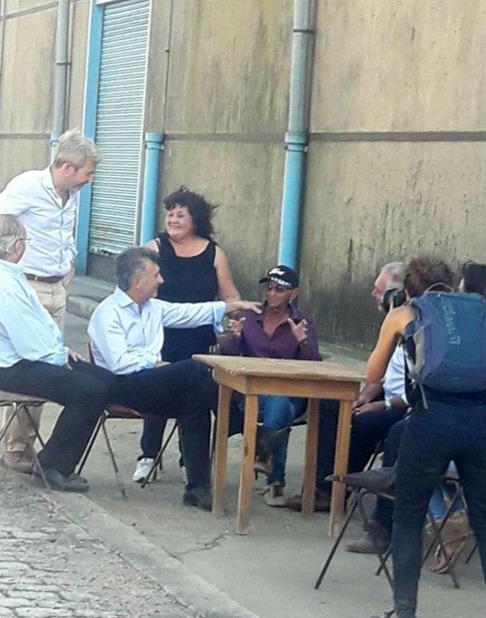 Con Bogdan, Frigerio y Benedetti en la zona de Puerto Ruiz (foto: Radio Gualeguay LT 38).