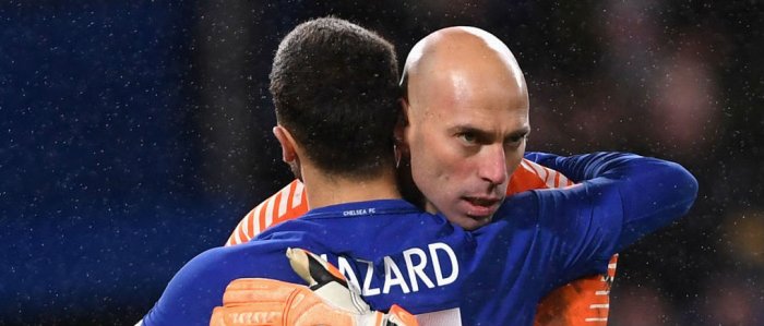 Willy es compa&ntilde;ero de Hazard en el Chelsea, segundo club ingl&eacute;s donde juega el entrerriano.