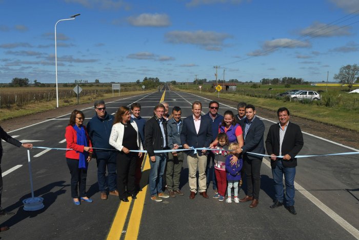 Aldea San Antonio est&aacute; en el Departamento Gualeguaych&uacute; y desde ahora tiene el acceso pavimentado.