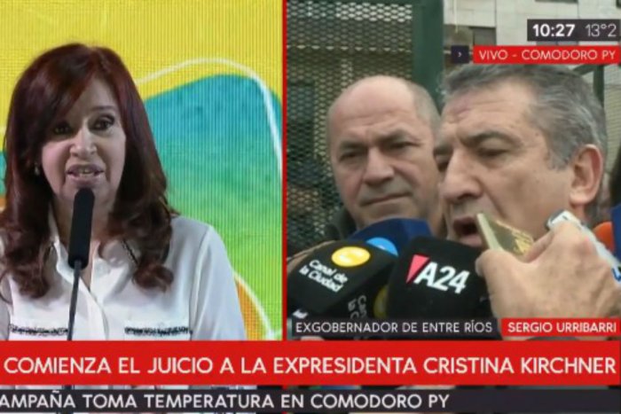 Urribarri, en di&aacute;logo con los medios