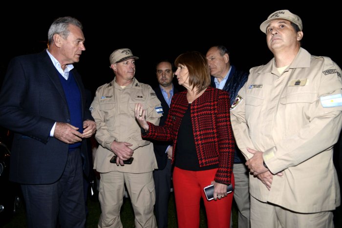 A la ministra la acompa&ntilde;aron los candidatos a gobernador, senador del departamento Concordia e intendente de esa ciudad.
