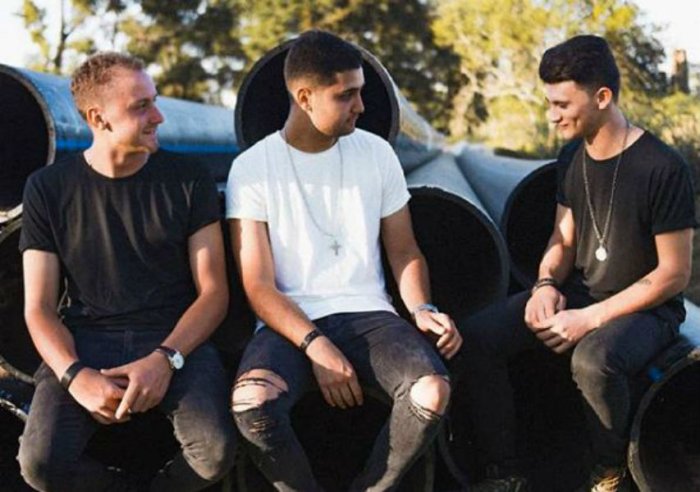 Mariano M&uuml;ller, "Nacho" Palazotti y Franco Fern&aacute;ndez conforman la banda concordiense.