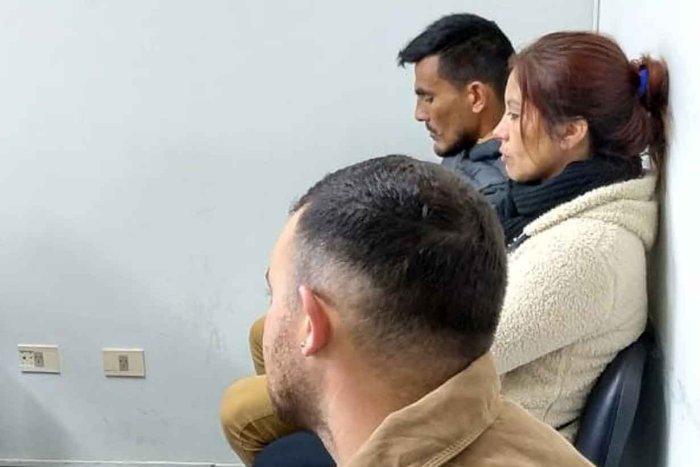 Mu&ntilde;oz (al fondo) en la audiencia de este mi&eacute;rcoles en Tribunales