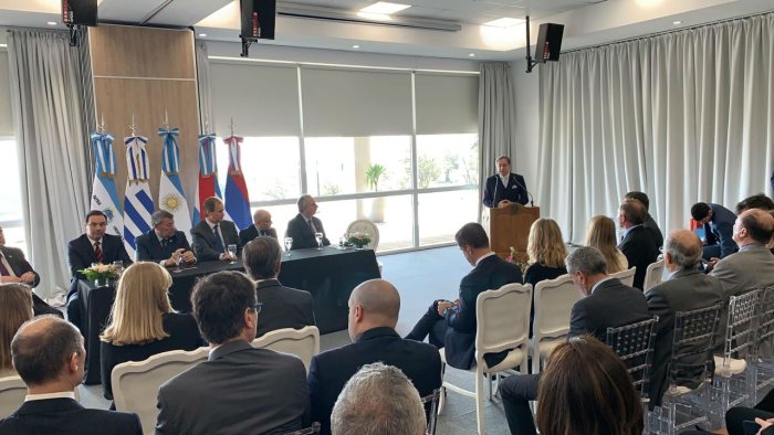 Bordet, con los cancilleres y sus pares de Corrientes y Misiones