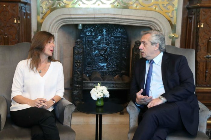 El presidente y la ministra hicieron el anuncio