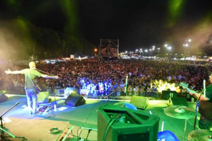 El cierre qued&oacute; para La Beriso ante un numero p&uacute;blico en el Multieventos.