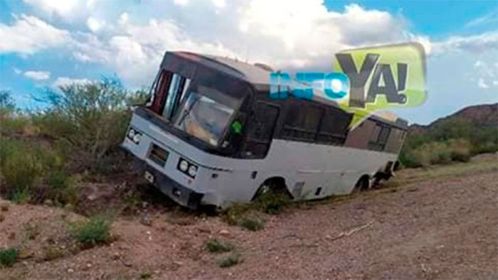 El motorhome en el que viajaba la familia (Cr&eacute;dito: InfoYa)
