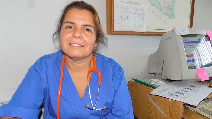 Doctora Fabiana Leiva, directora de Epidemiolog&iacute;a del Hospital "Masvernat" de Concordia.