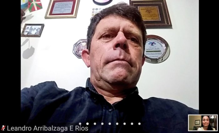 El entrerriano que preside el Comit&eacute; Provincial, tambi&eacute;n estuvo en el encuentro de ayer.