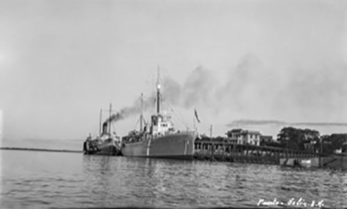 El Puerto de Col&oacute;n, a mediados del siglo XX