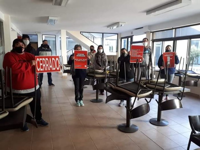 El hotel Paysand&uacute; de Col&oacute;n tambi&eacute;n se sum&oacute; al reclamo