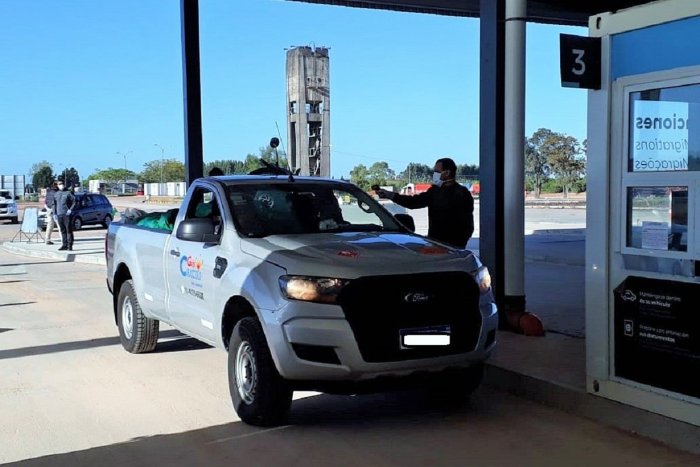 El control se suma por decisi&oacute;n de Luis Lacalle Pou en el puente entre Gualeguaych&uacute; y Fray Bentos.