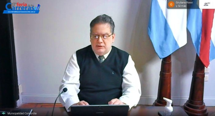 Alfredo Francolini, intendente de Concordia