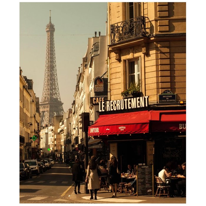 Foto en Par&iacute;s, capturada por Luc&iacute;a.