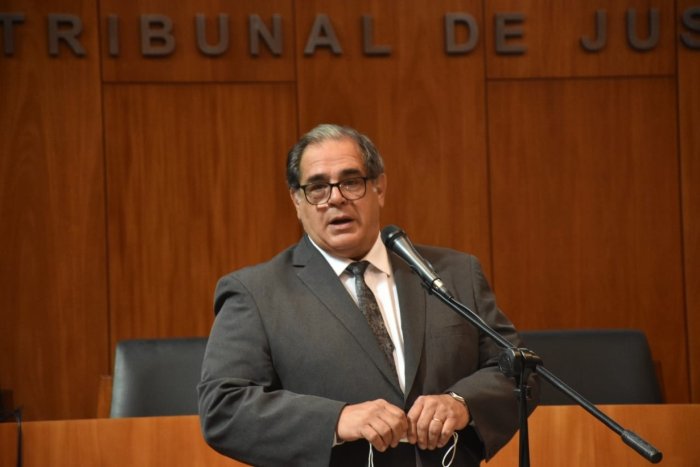 El concordiense Carbonell estuvo presente en el sorteo de potenciales integrantes.