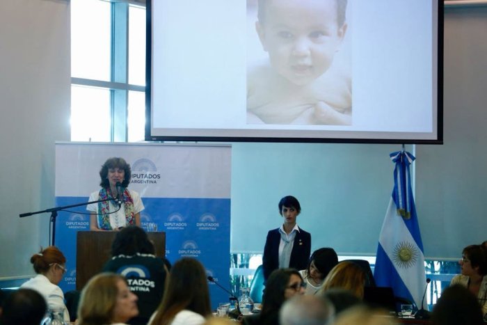 Exposici&oacute;n de Evelyn Rodr&iacute;guez en la C&aacute;mara de Diputados (2018)