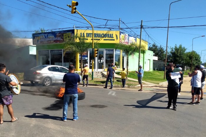 Otra vista de la manifestaci&oacute;n de este mi&eacute;rcoles por la ma&ntilde;ana.