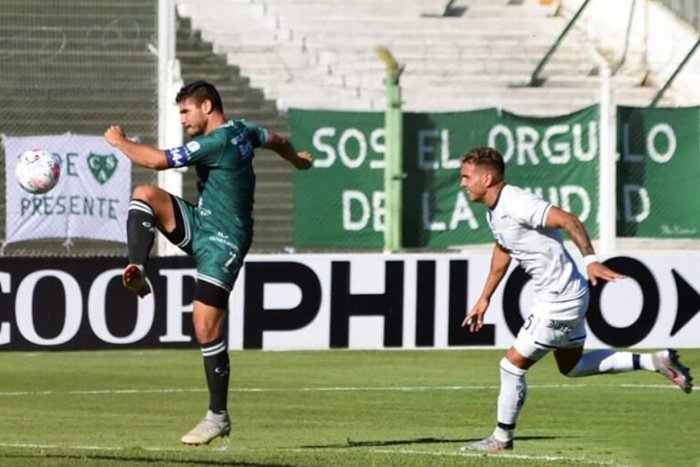 Gabriel Graciani convirti&oacute; para los de Junin.