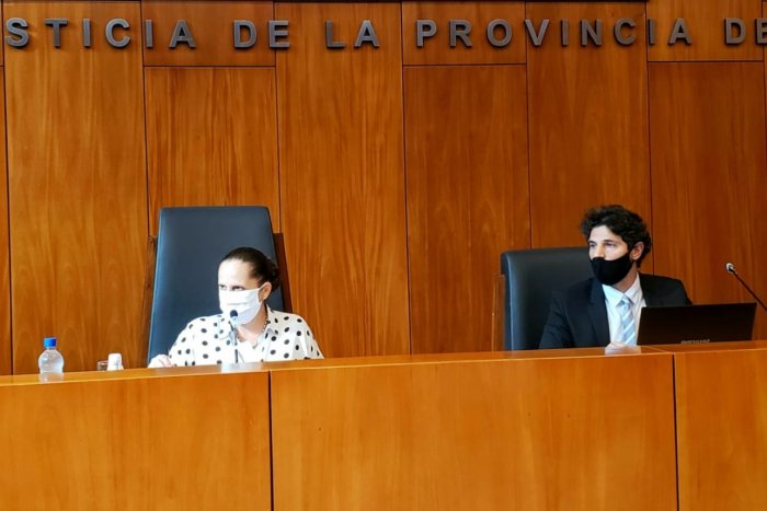 La juez Castagno impuso la pena al femicida de F&aacute;tima Acevedo.