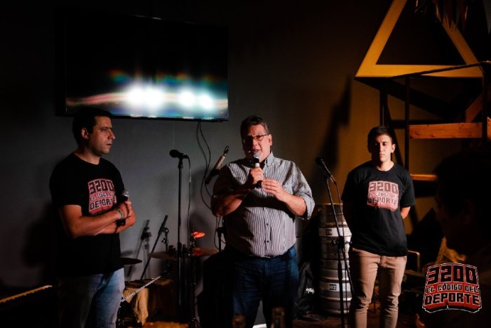 El intendente Alfredo Francolini, presente en el lanzamiento de 3200.