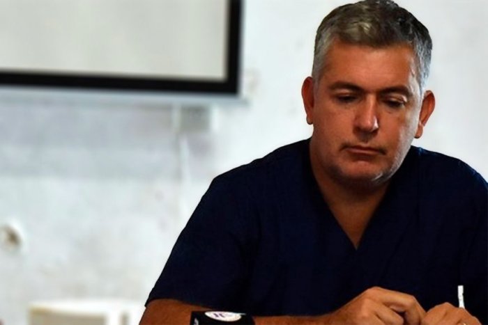 Doctor Pablo Mart&iacute;nez (M.P. 92949), del hospital San Benjam&iacute;n.