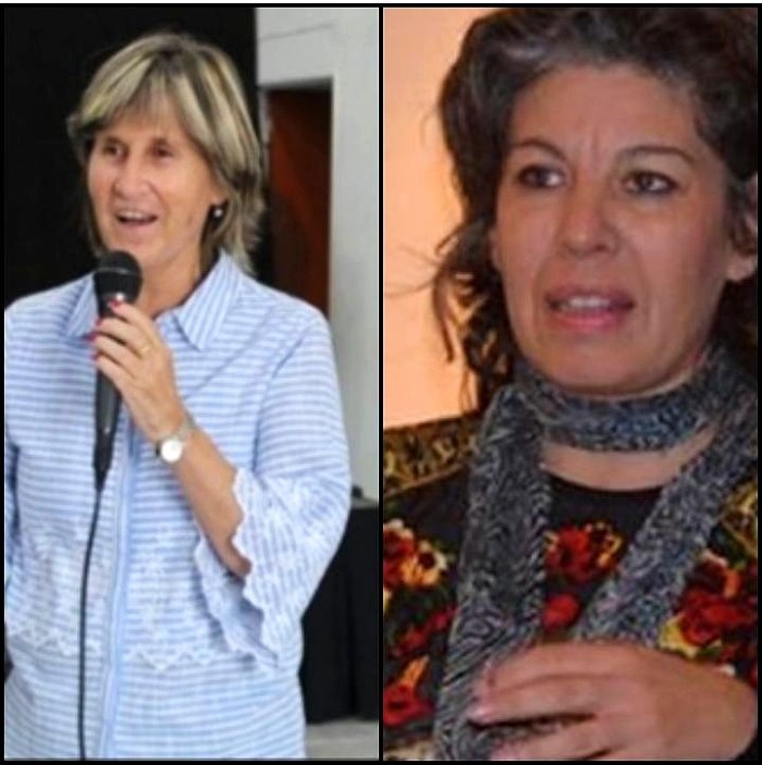 Mar&iacute;a de los &Aacute;ngeles Petit y Bernardita Zalis&ntilde;ak