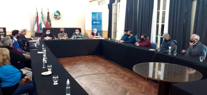 CECNEA y FUNDANEA reunidos en municipalidad de Concordia