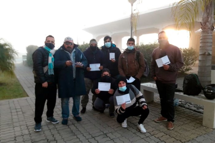 Vacunados. El momento en que los integrantes de la casa recibieron la vacuna contra el Covid-19