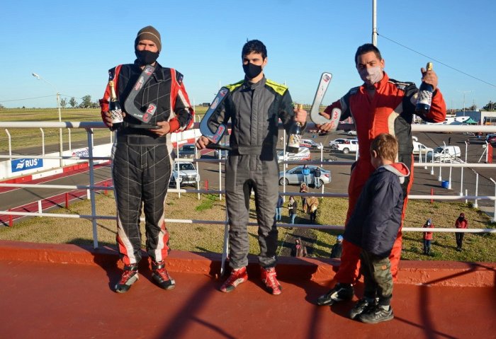 Ben&iacute;tez fue el ganador y el podio lo completaron Salvetti y Dubois.