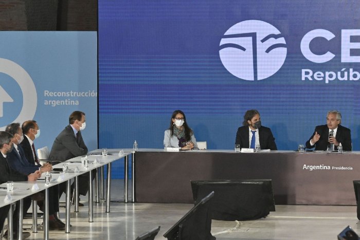 Bordet en la presentaci&oacute;n del Comit&eacute; Censal.