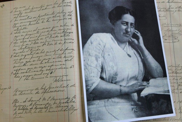 La joven Mary Morse lleg&oacute; a Mendoza desde Buenos Aires para establecerse definitivamente en 1890. Durante diez a&ntilde;os fue directora de la Escuela Normal. Foto Orlando Pelichotti/ DLA
