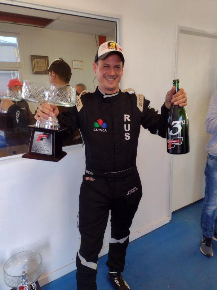 Fabricio Scattena celebr&oacute; en "La Hist&oacute;rica".