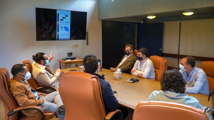 El intendente salte&ntilde;o estuvo en una reuni&oacute;n con la Delegaci&oacute;n Uruguaya ante la CTM.