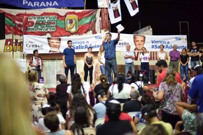 El acto se realiz&oacute; este lunes en el Club Atl&eacute;tico Avenida Ej&eacute;rcito.